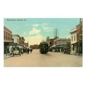  Main Street, Sanford, Florida Travel Premium Poster Print 