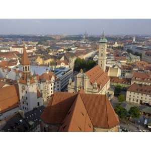  View of the City from the Tower of Peterskirche, Munich 