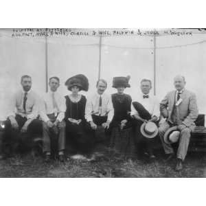  early 1900s photo Aviators at Pittsburgh; Aug. Post, Mars 