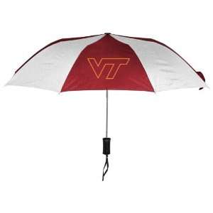  McArthur Virginia Tech Hokies 42 Folding Umbrella 
