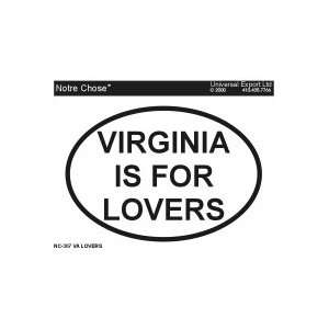  VIRGINIA IS FOR LOVERS Personalized Sticker Automotive