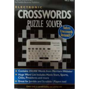  Electronic Crosswords Puzzle Solver Toys & Games