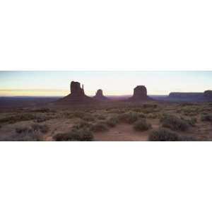  Mittens at Sunrise, Monument Valley Tribal Park, Arizona 