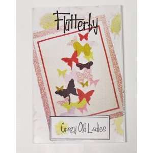  Crazy Old Ladies   Flutterby   Quilt Pattern Arts, Crafts 