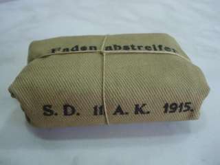 WWI 1915 ORIGINAL GERMAN FIRST AID BANDAGE PACK   MINT  