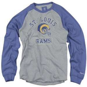  St. Louis Rams Vintage Raglan Long Sleeve Crew Sports 
