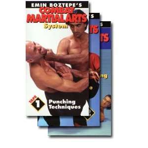  Emin Boztepes Combat Martial Arts System 3 DVD Set 