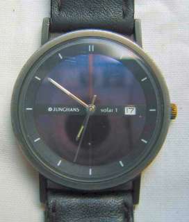 VERYRare Collectable Vintage gold plated JUNGHANS SOLAR 1 from 1980s 