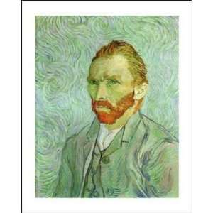 Self Portrait by Vincent van Gogh. Size 16 inches width by 20 inches 