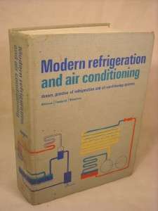   VINTAGE MODERN REFRIGERATION AND AIR CONDITIONING REPAIR BOOK  