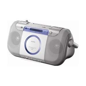   CD Radio Cassette Recorder in White (Model# CFD E100) 