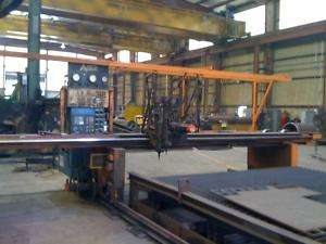 Airco Gas Cutting Gantry for Burning Table 12 ft span  