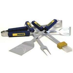  San Diego Chargers Grill BBQ Utensil Set