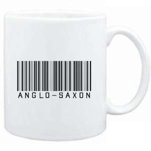  Mug White  Anglo Saxon BARCODE  Languages Sports 