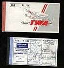1961 San Francisco  New York American Airline Schedule  