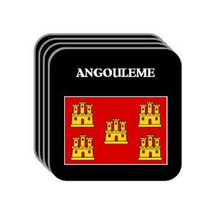  Poitou Charentes   ANGOULEME Set of 4 Mini Mousepad 