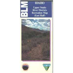  Map Upper Snake River Recreation Map West BLM Books