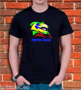 Ayrton SENNA Tribute T shirt F1 Formula 1 Pilot S XXL 1  