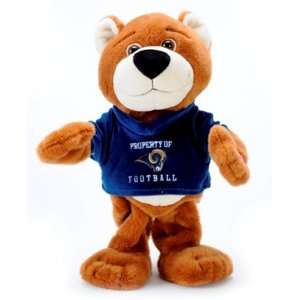  St. Louis Rams NFL Animated Dancing Holiday Bear Sports 