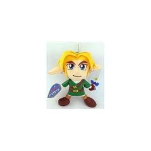  Legend of Zelda Link with Sword Plush Figure Japan 