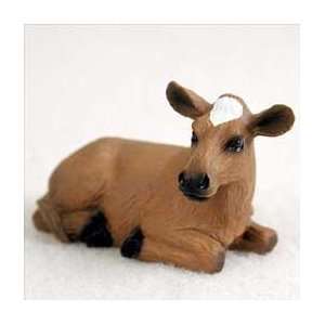  Guernsey Cow Miniature Figurine