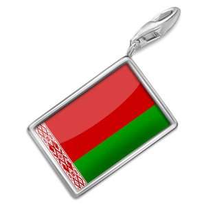  FotoCharms Belarus Flag   Charm with Lobster Clasp For 