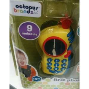    First Phone, 9 Melodies, 6 Ringtones. Octopus Brands Toys & Games