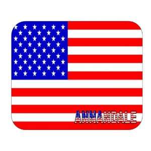  US Flag   Annandale, Virginia (VA) Mouse Pad Everything 