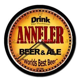  ANNELER beer and ale wall clock 