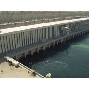 The Aswan High Dam, Built in 1971, Aswan, Egypt, North Africa, Africa 