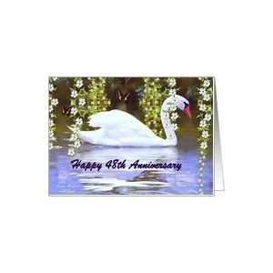 Anniversary / Year Specific 48th / Brier Swan Card