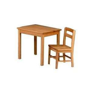  Georgia Chair 66 P Rectangle Juvenile Wood Table
