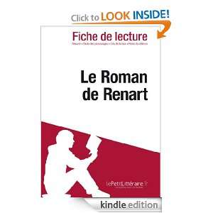 Le Roman de Renart de Anonyme (Fiche de lecture) (French Edition 