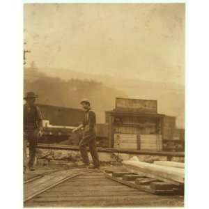  Photo Young boys working in Vermont Marble Co., Proctor, Vt 