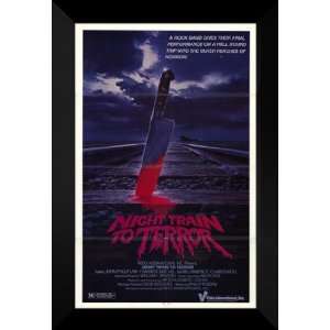  Night Train to Terror 27x40 FRAMED Movie Poster   A