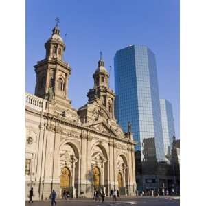  Cathedral Metropolitana and Modern Office Building in 