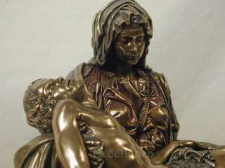 Michelangelo PIETA Virgin Mary Jesus Statue Sculpture Fine Art Bronze 