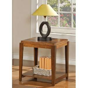  Luxor End Table in Modern Cherry Furniture & Decor