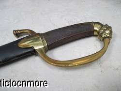 1800s FRENCH CUIRASSIER CHASSEURS A CHEVAL LIGHT CAVALRY SABER SWORD 