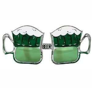  Lets Party By Beistle Company St. Patrick Beer Mug Glasses 