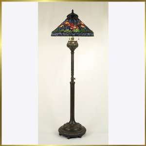 Tiffany Floor Lamp, QZTF9317WB, 6 lights, Antique Bronze, 24 wide X 