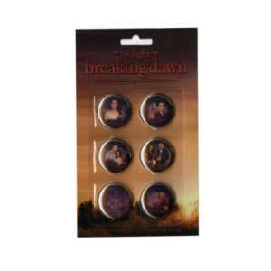  The Twilight Saga Breaking Dawn Set of 6 Deluxe Pins 