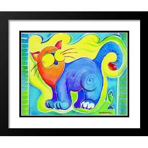  Kym Garraway Framed and Double Matted Print 29x35 Singing 