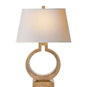   House 1 Light Table Lamps in Antique Burnished Brass