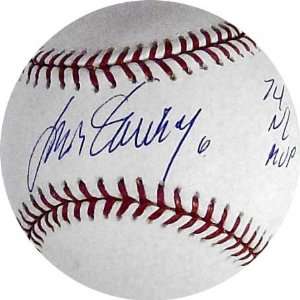  Steve Garvey Autographed Rawlings MLB Baseball with 74 NL 