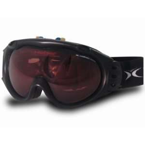   Polarized Eliminator Fan Goggle Black/Verm No Flash