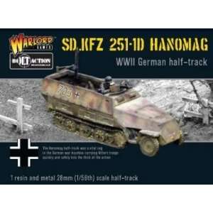  28mm Bolt Action WWII   German SDKFZ251/1 Half Track 