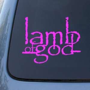  LAMB OF GOD   Vinyl Car Decal Sticker #A1621  Vinyl Color 