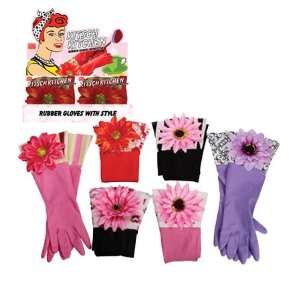  Kitsch Kitchen Rubber Gloves (Medium) Baby