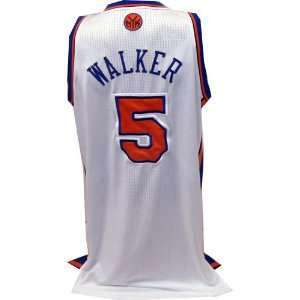 Bill Walker Jersey   NY Knicks 2010 Game Worn #5 White Jersey (vs 